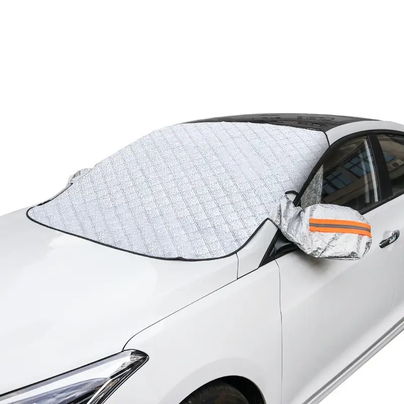 Car Windshield Snow Cover Mat for Outdoor Winter Summer Sunshade Protection gallery