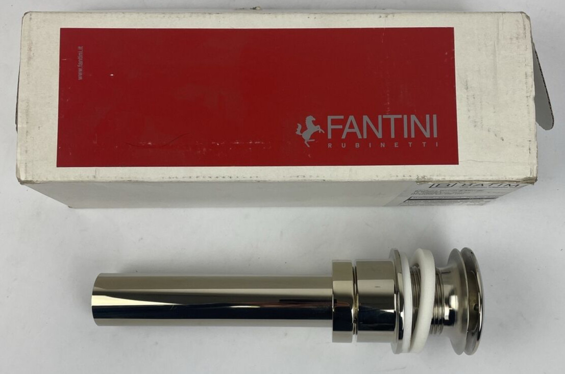 Fantini 91029867U 1 1/4" Push-up Drain without overflow CHROME New in Box! gallery