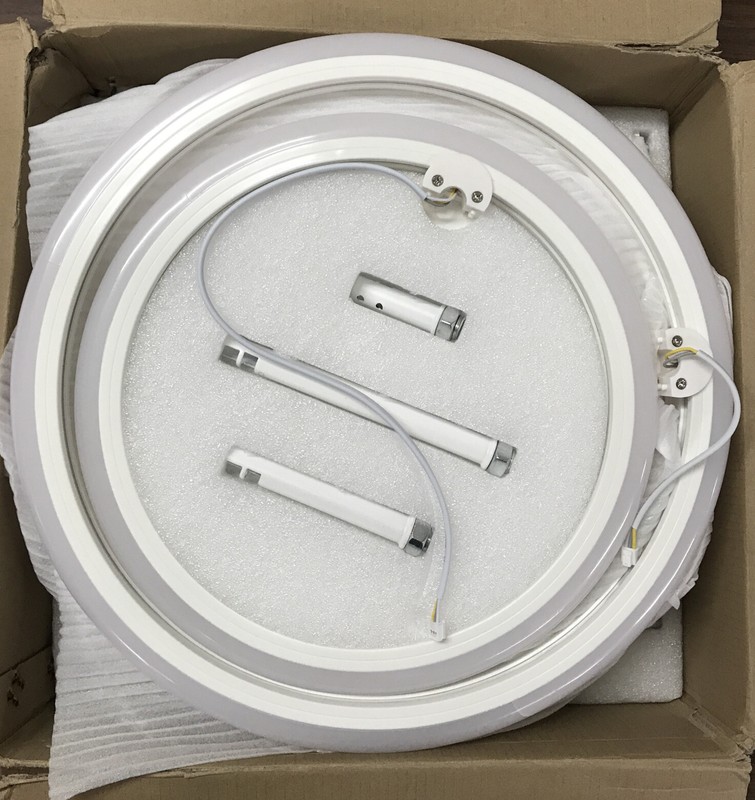 OUQI Led Ceiling Light Fixture Stepless Dimming 2700K-7000K Modern Ceiling Light gallery