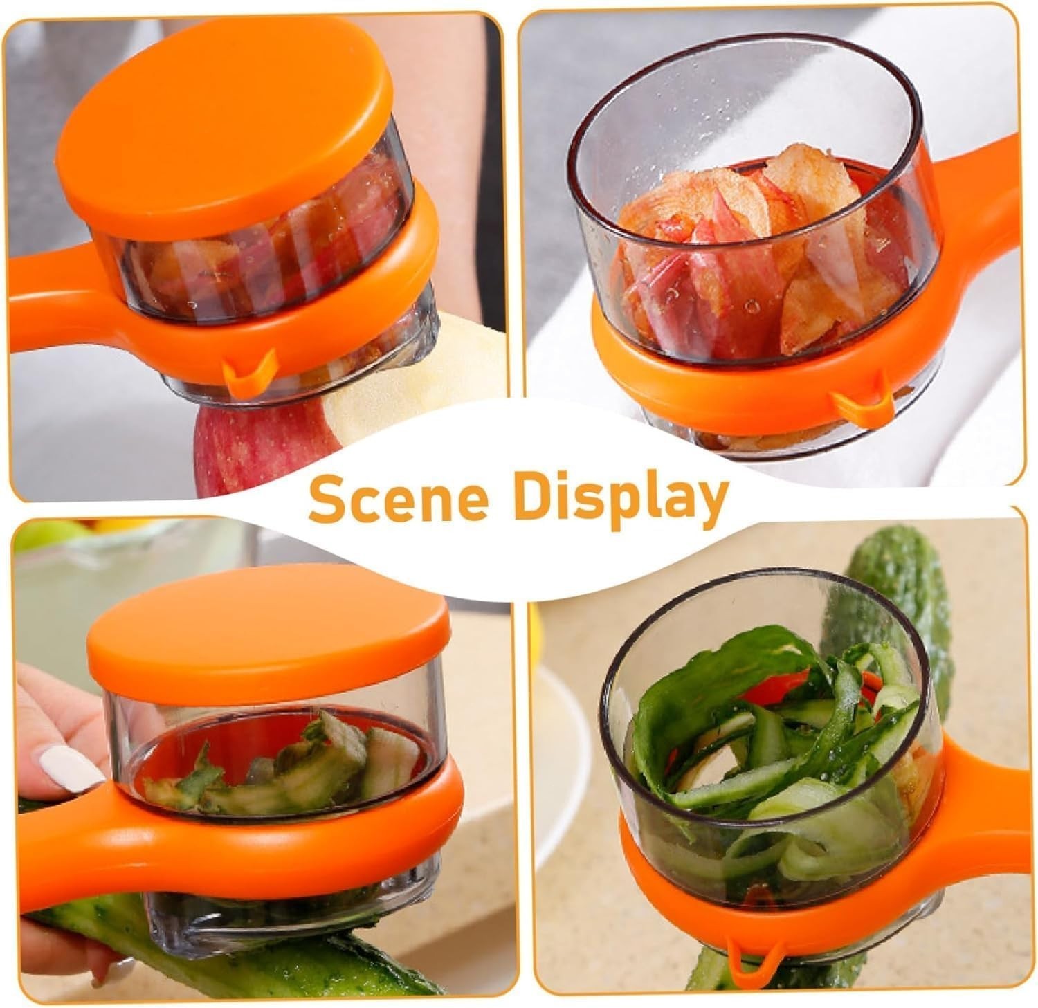 Fruit and Vegetable Peeler with Storage Box,Peeler with Container, Vegetable Pee gallery