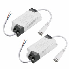2pcs LED Driver Power Supply Transformer AC85-265V Current 300mA 12W – 18W
