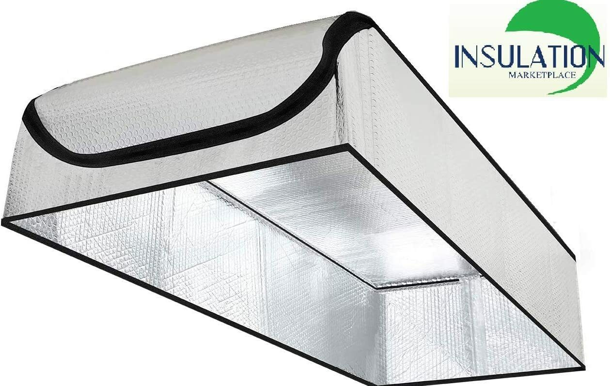 SmartATTIC - 25"x54"x11" Attic Door Insulation Cover, Attic Stairs Tent, Seal gallery