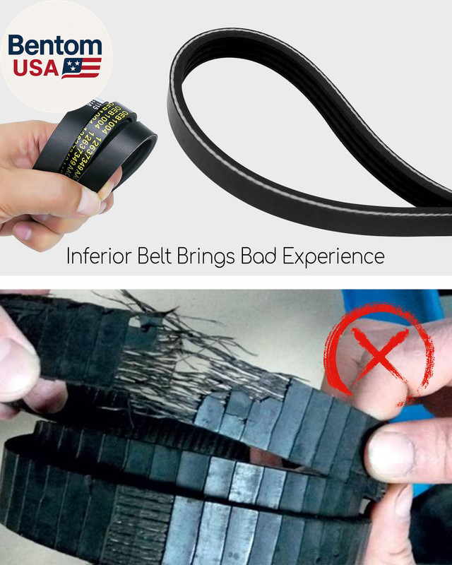 12658178 Air Conditioning Compressor Drive Belt with Tool Fit for Chevrolet Silv gallery