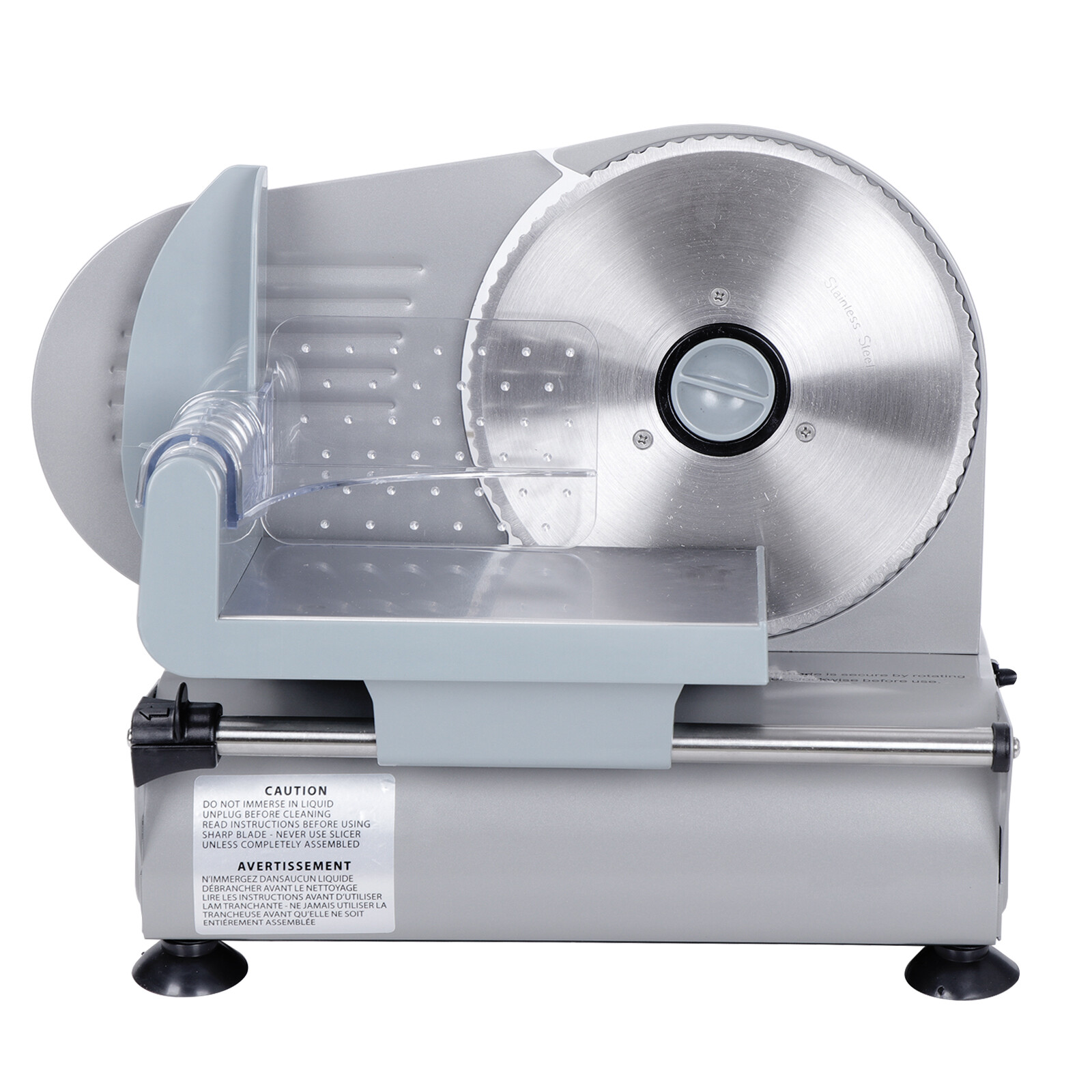7.5" Blade Electric Meat Slicer Cheese Deli Meat Food Cutter Slicer Kitchen 150W gallery