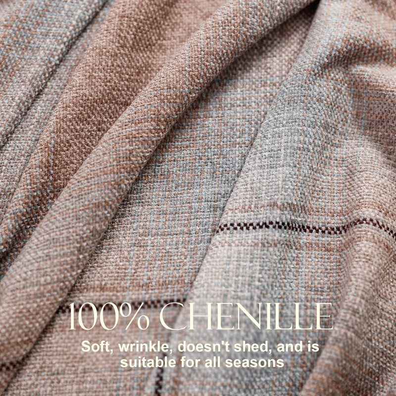 Throw Blanket Knitted Textured Throw Blanket Farmhouse Soft Cozy Warm Couch B... gallery