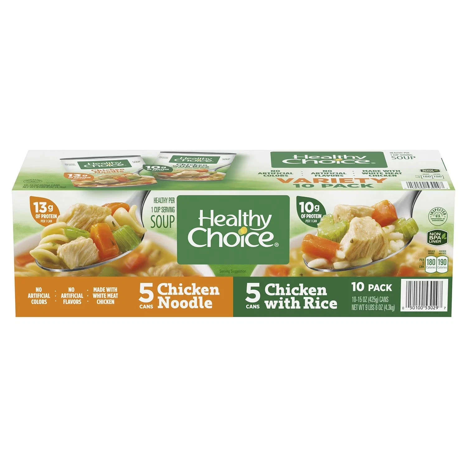Healthy Choice Soup Variety Pack (15 oz., 10 pk.) Great Price gallery