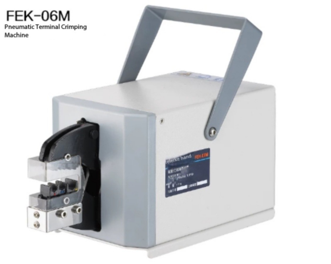 Pneumatic Terminal Crimping Machines Can Be Fitted with Terminal Crimping Jaws gallery
