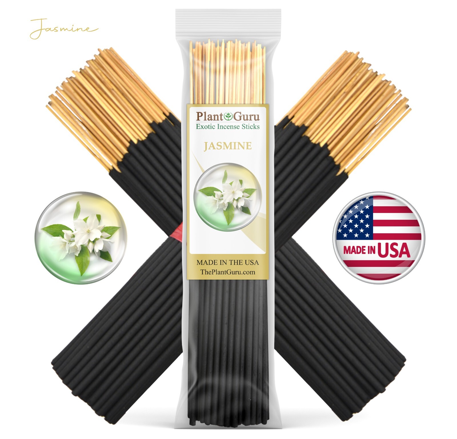 JASMINE Incense Sticks 7" Bulk Pack Wholesale Hand Dipped Lot gallery