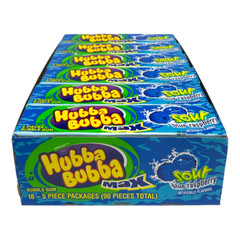 HUBBA BUBBA 5PC BLUE RASPBERRY 2 LB 18-5 PIECE PACKAGES