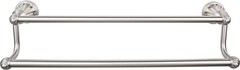 Top Knobs HUD11BSN Hudson Bath 30″ Double Towel Bar Brushed Satin Nickel