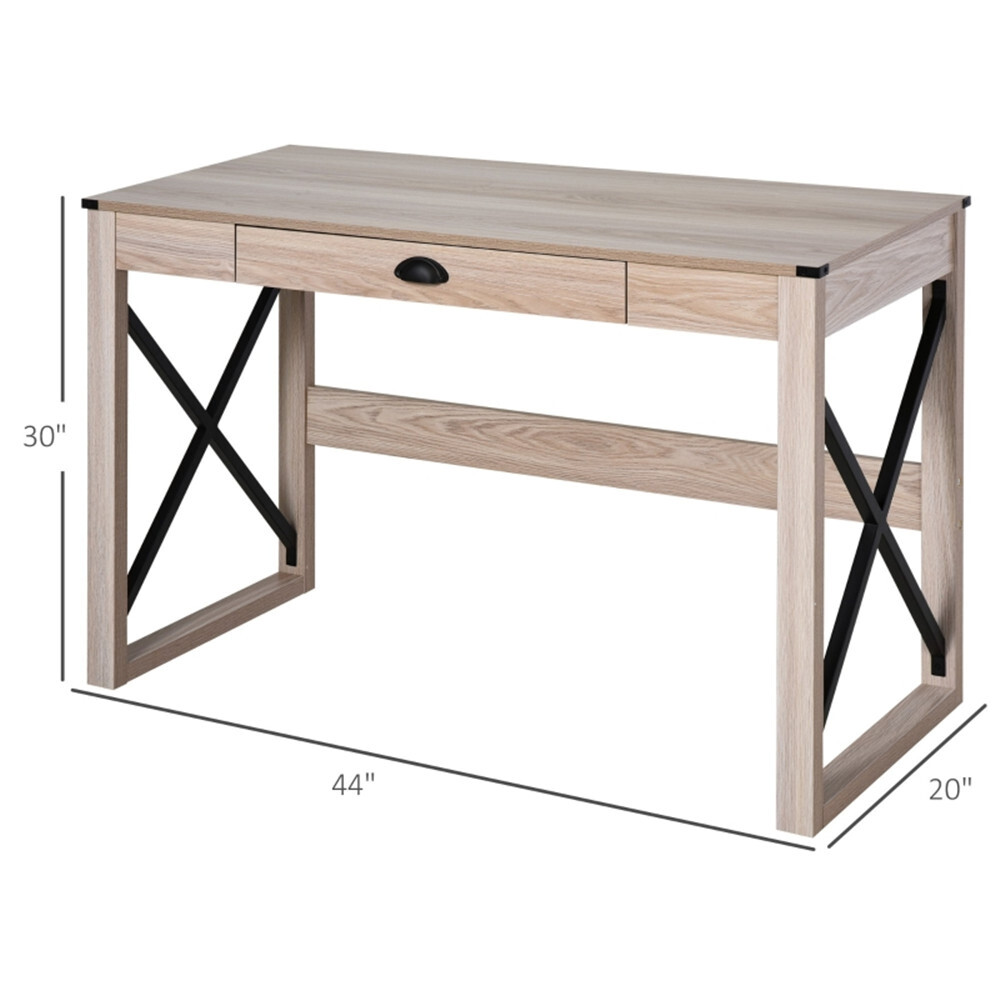 Office Computer Desk Made From High-grade Particleboard gallery