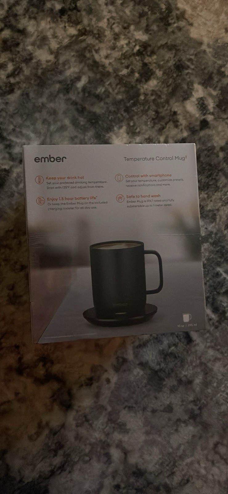 Ember 10oz Temperature Control Smart Mug 2 App-Controlled Heated Coffee Mug gallery