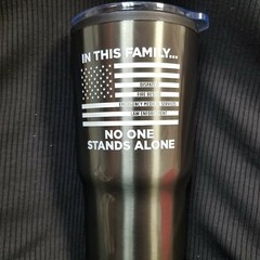 Fire Rescue EMS Law Enforcement Dispatch Tumbler 20oz