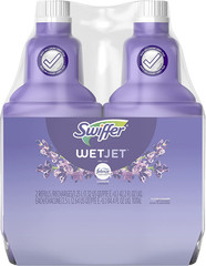 Wetjet Multi-Purpose Floor Cleaner Solution with Febreze Refill, Hardwood Floor