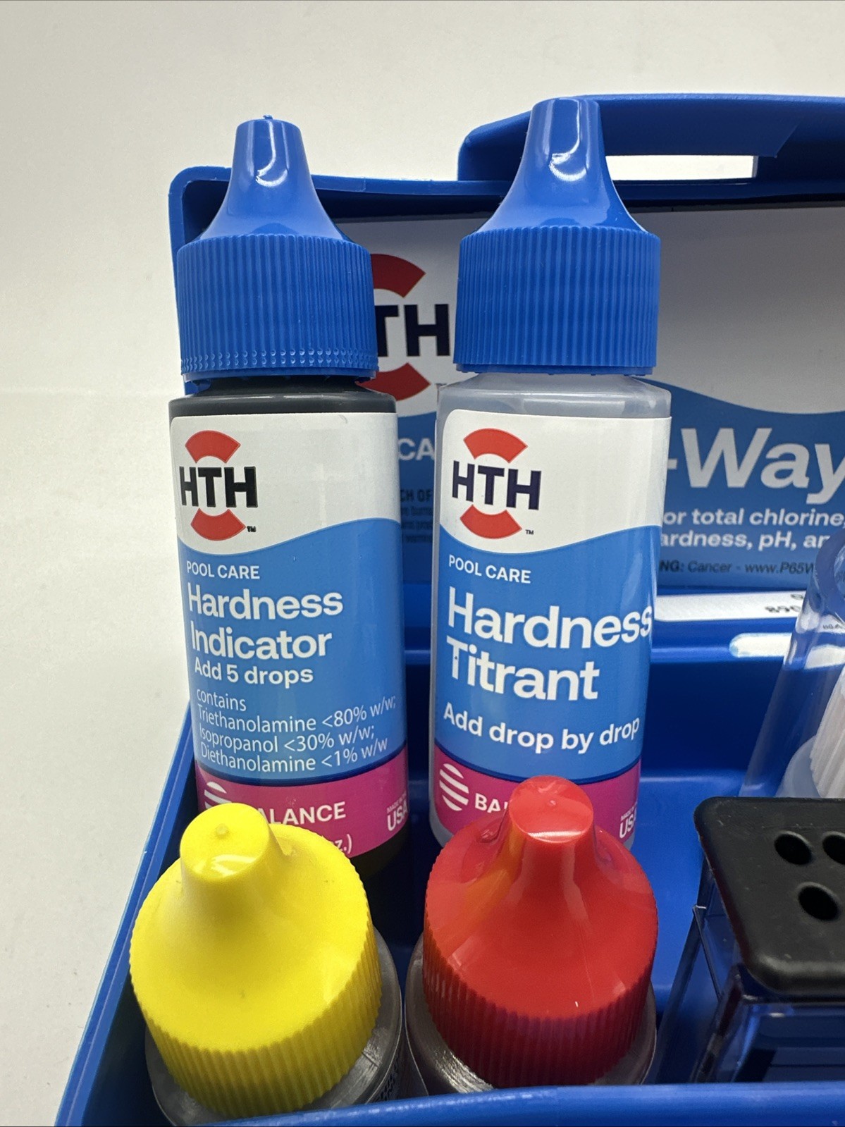 HTH Pool Care 6-Way Test Kit: 100 Tests, 1lb - Ideal for Swimming Pools, New gallery