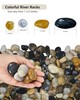15LB Natural River Rocks for Plants, 1-2.2'' Decorative 15 Pounds Mixed Color gallery