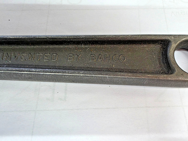 Bahco Ergo 8072 10" Adjustable Spanner Wrench 250mm gallery