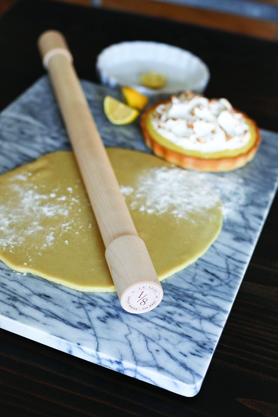 J.K. Adams Lovely Maple Wood Rolling Pin, 24-inches by 1-3/4-inches by gallery