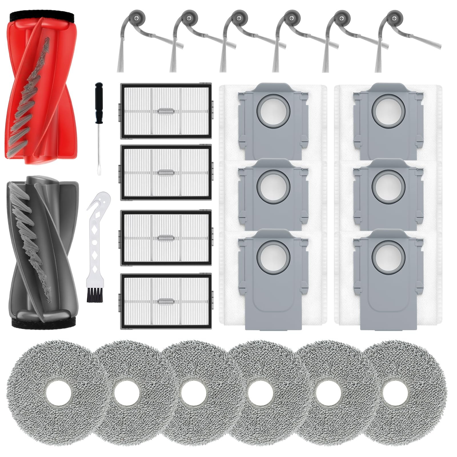 Replacement Accessories Parts for Roborock Saros 20, Saros 10R, Qrevo Edge 2,... gallery