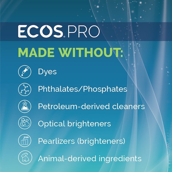 Ecos Pro Pl9764/05 Laundry Detergent, High Efficiency, Liquid, Bucket, 5 Gal, gallery
