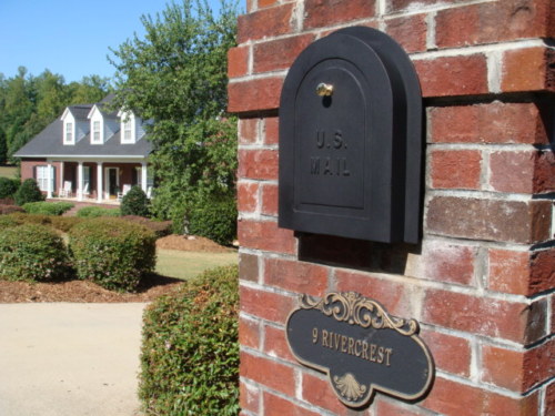 11" JUMBO Brick Mailbox Door Cast Replacement Doors by Better Box Mailboxes gallery