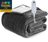Heated Blanket Electric Grey Throw - 50"X60" Heating Blanket Throw 1/2/4/6/8 Hou gallery
