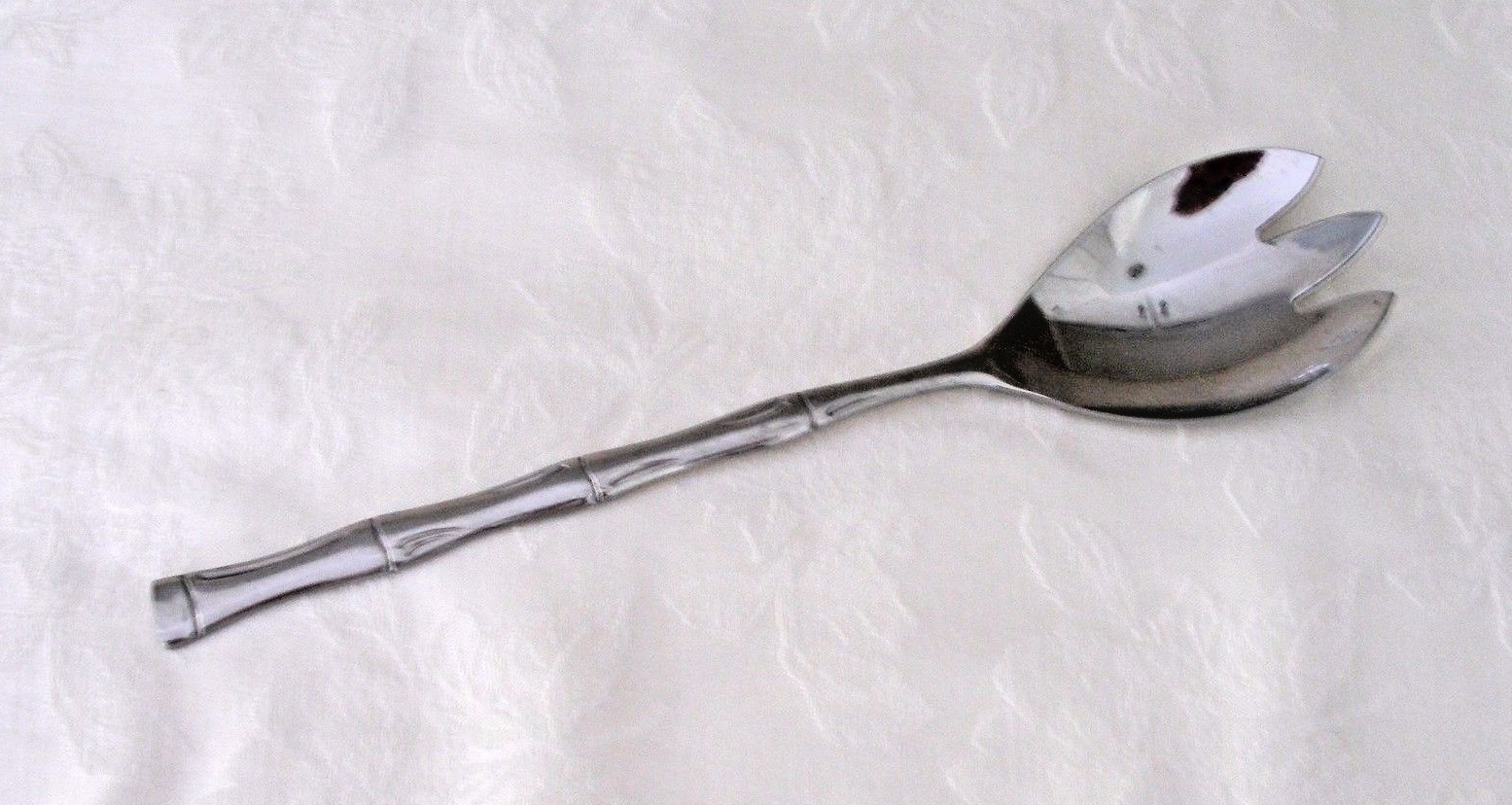 EXOTIC BAMBOO Stainless SPORK Mid Century 9 1/8 Inches Korea VGC gallery