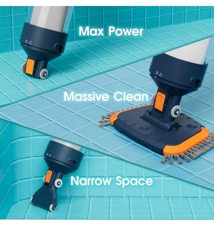 POOL BLASTER POWERFULL SUCTION Centennial Cordless Pool Spa Vacuum Handheld NEW gallery