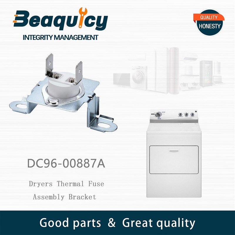 DC96-00887A Thermal Fuse Assembly Replacement for Samsung Dryer by Beaquicy 6pcs gallery