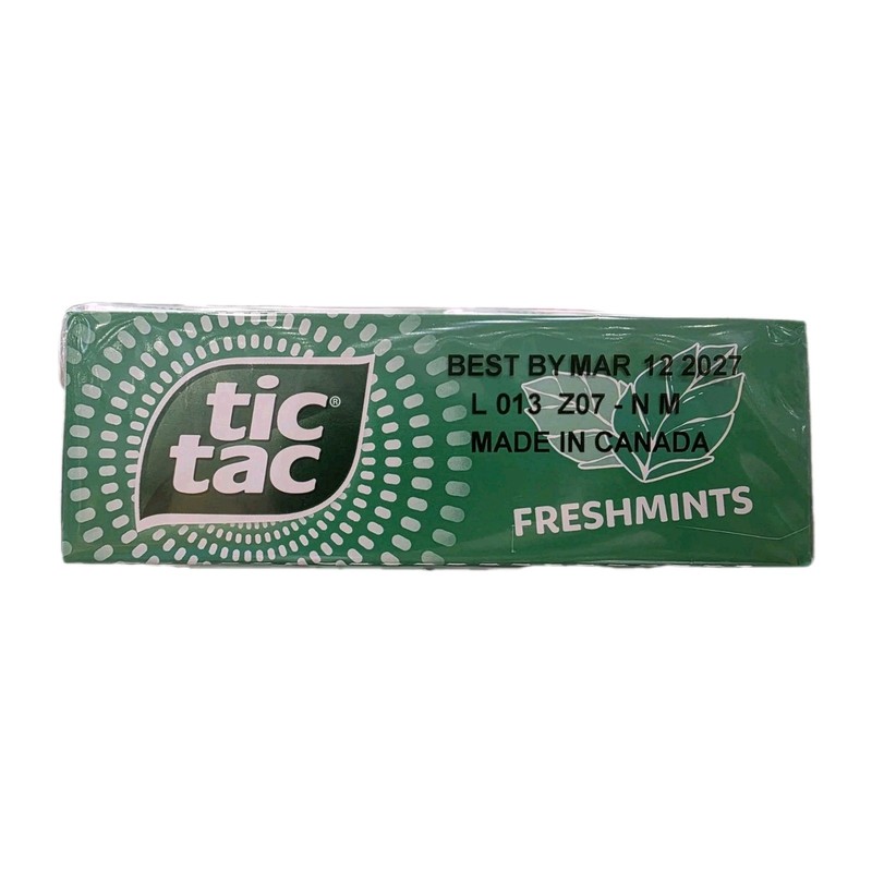 Tic Tac Freshmint Pocket-Sized Mints, 12 Pack 1 oz Each, Free Shipping Exp:2027 gallery