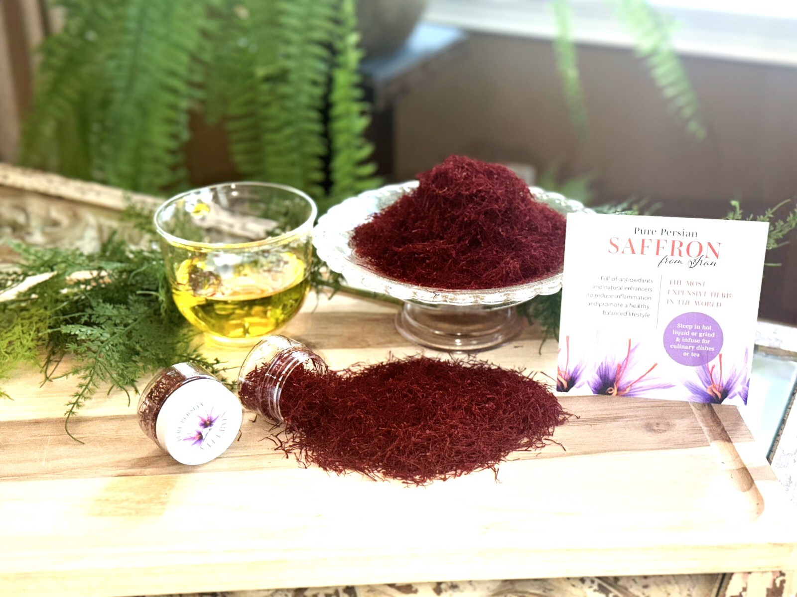5 Grams Pure Organic Saffron Zaffron (Premium Quality) - Grade A!! gallery