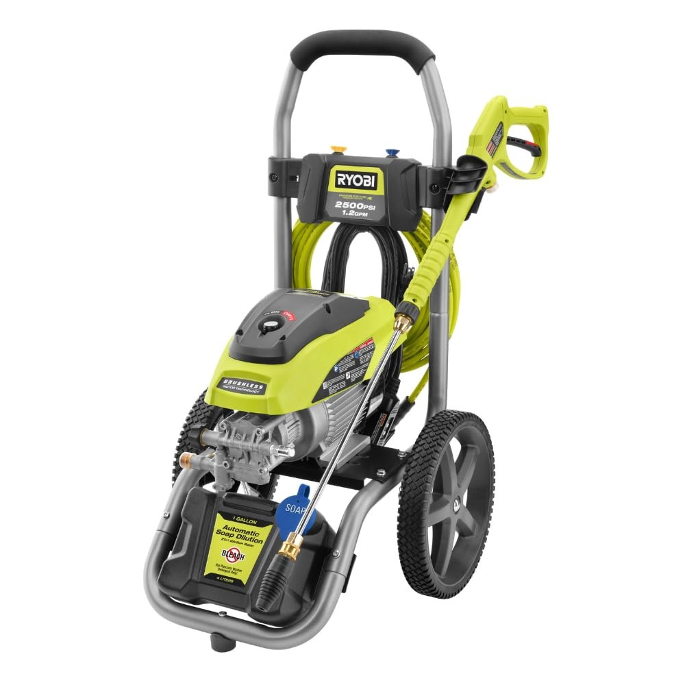 2500 PSI 1.2 GPM High Performance Cold Water Electric Pressure Washer gallery