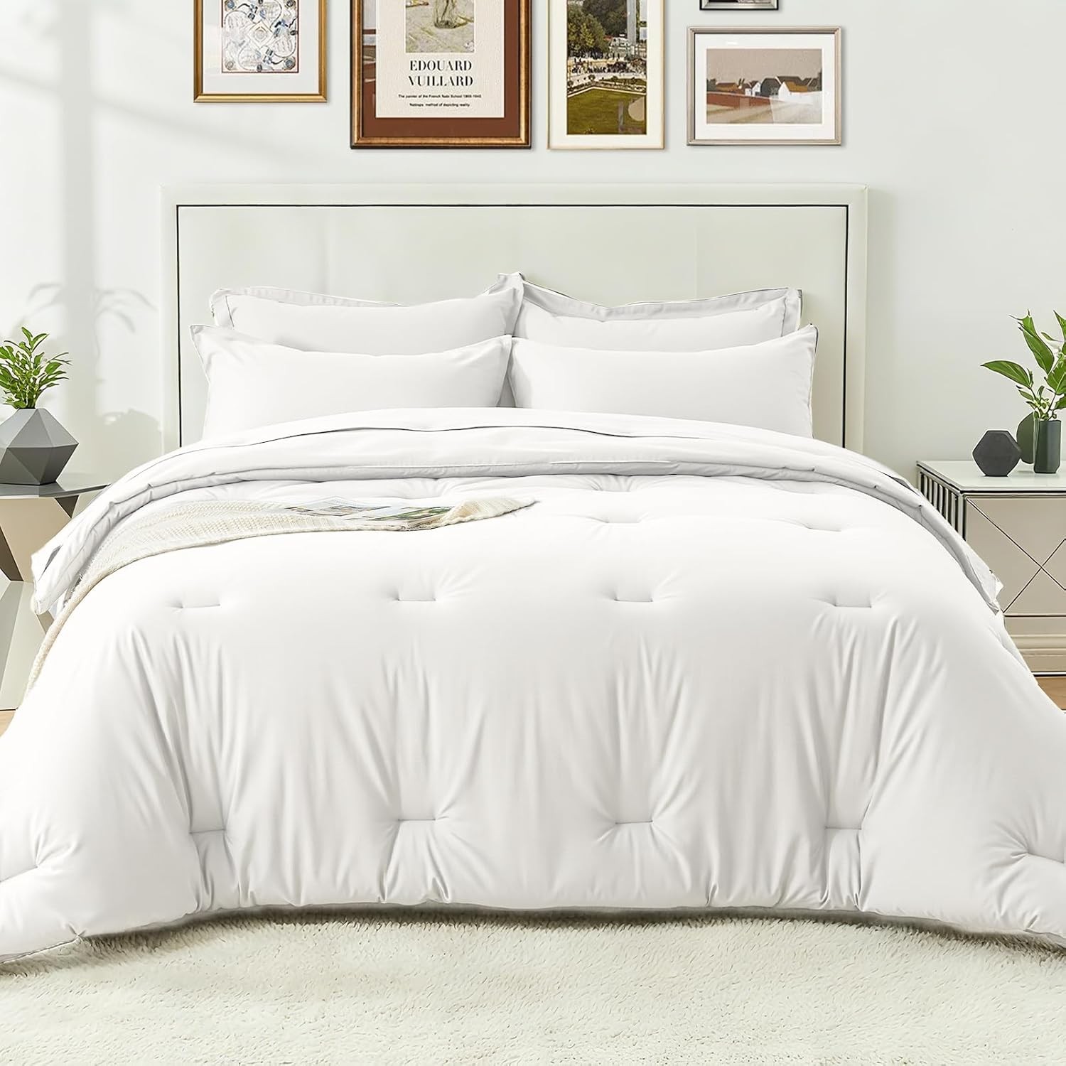 Easthome Queen Size Comforter Set - 7 Pieces Bed in a Bag Bed Comforter gallery