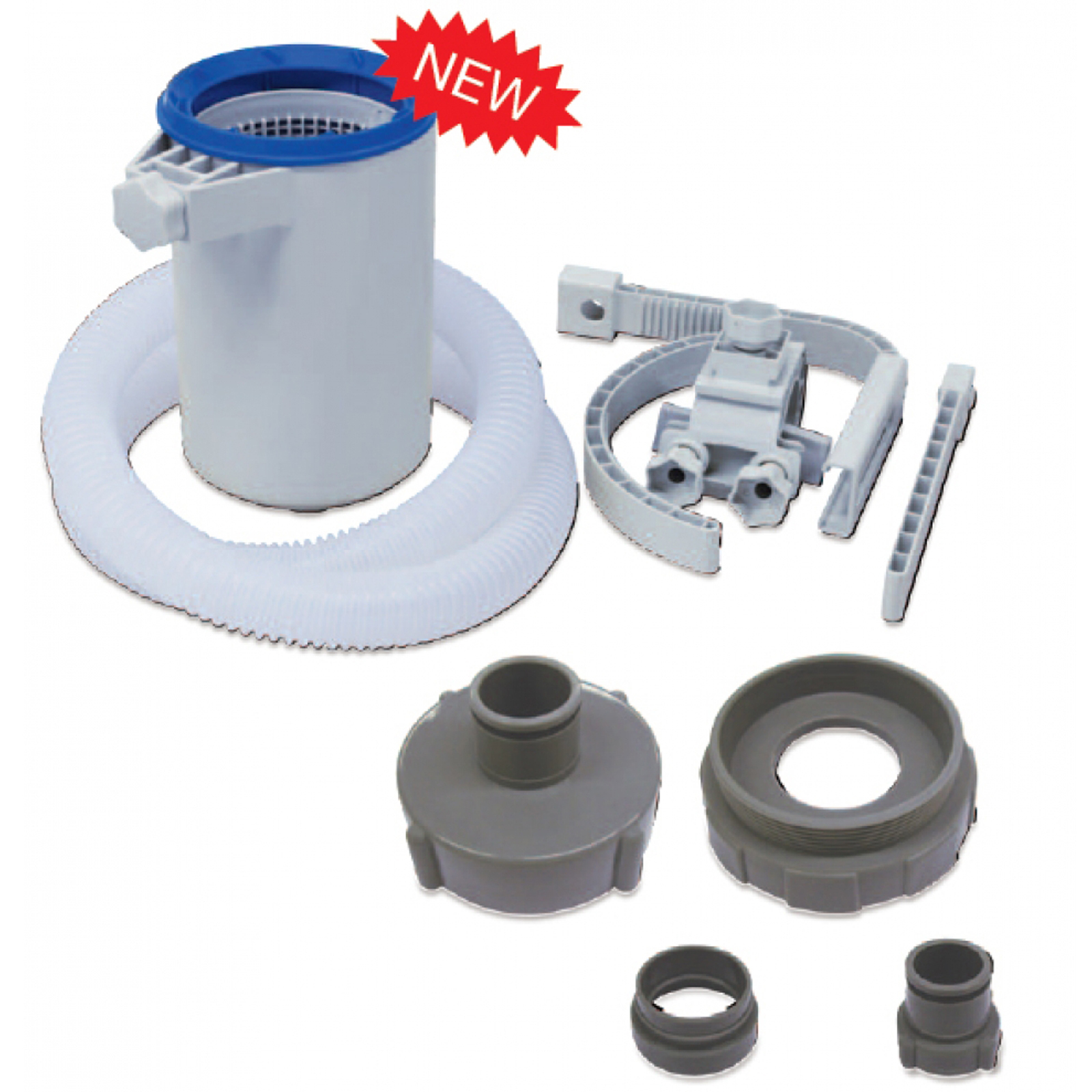 Skimbi Above Ground Swimming Pool Surface Skimmer For Intex & Soft-Sided Pools gallery