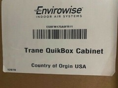 Trane Quickbox Cabinet Envirowise EQBFM175A0FR11 (NEW)
