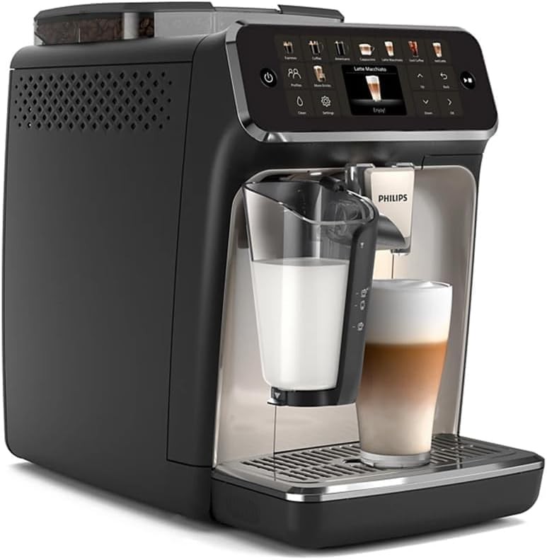 Philips 5500 LatteGo Automatic Espresso Machine, Chrome | 20 Recipes | EP5544/94 gallery