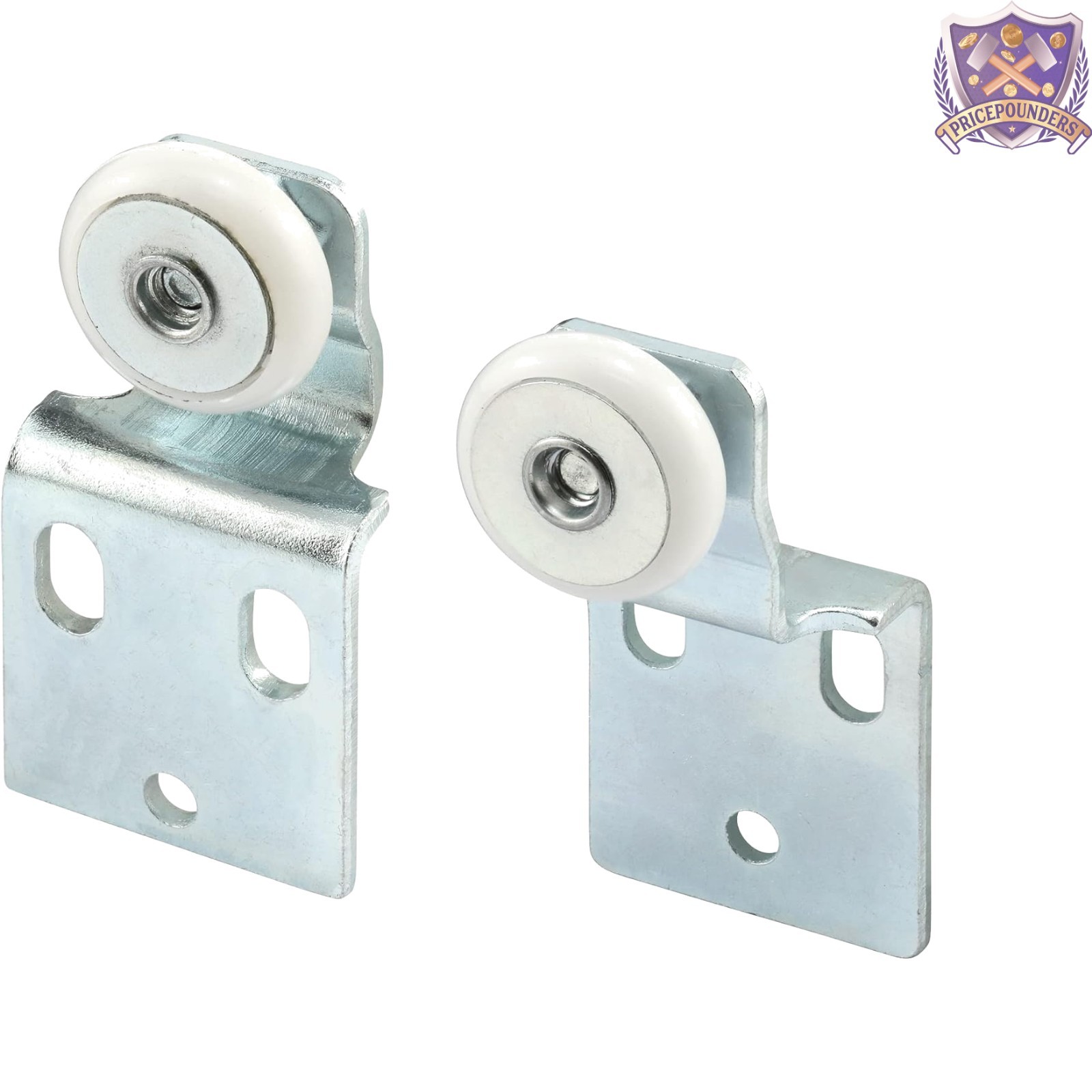 Sliding Closet Door Roller Kit Plastic Steel 3/4 In. Diameter 4 Pack gallery