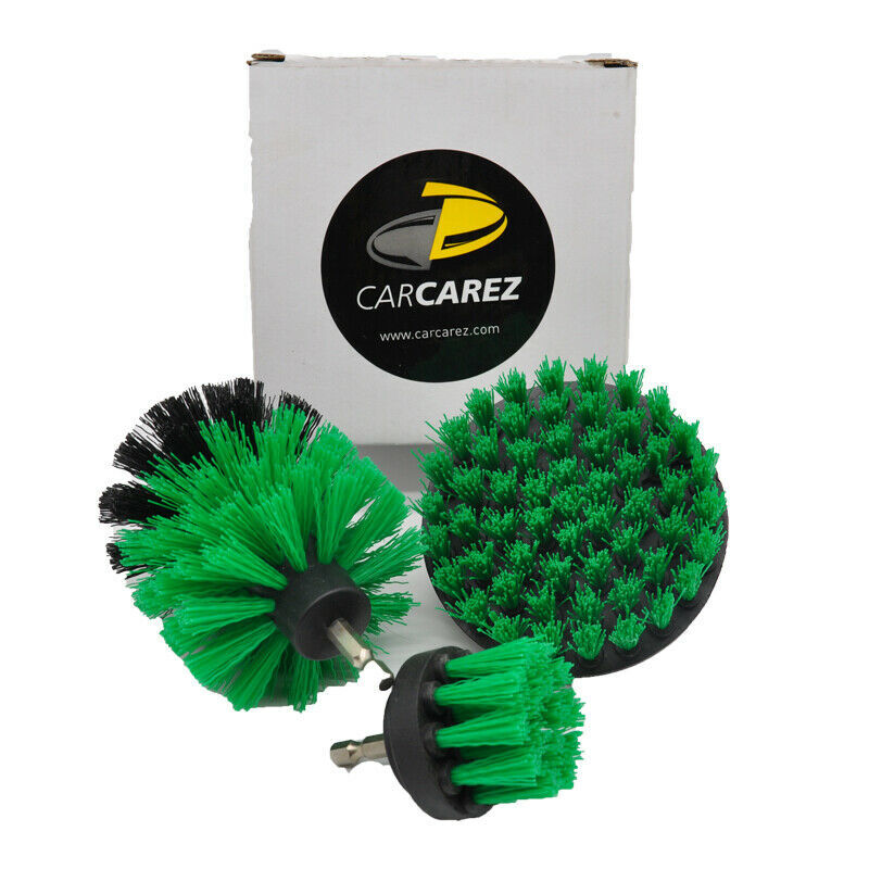 Drill Brushes Set 3pcs Tile Grout Power Scrubber Cleaner Spin Tub Shower Wall gallery