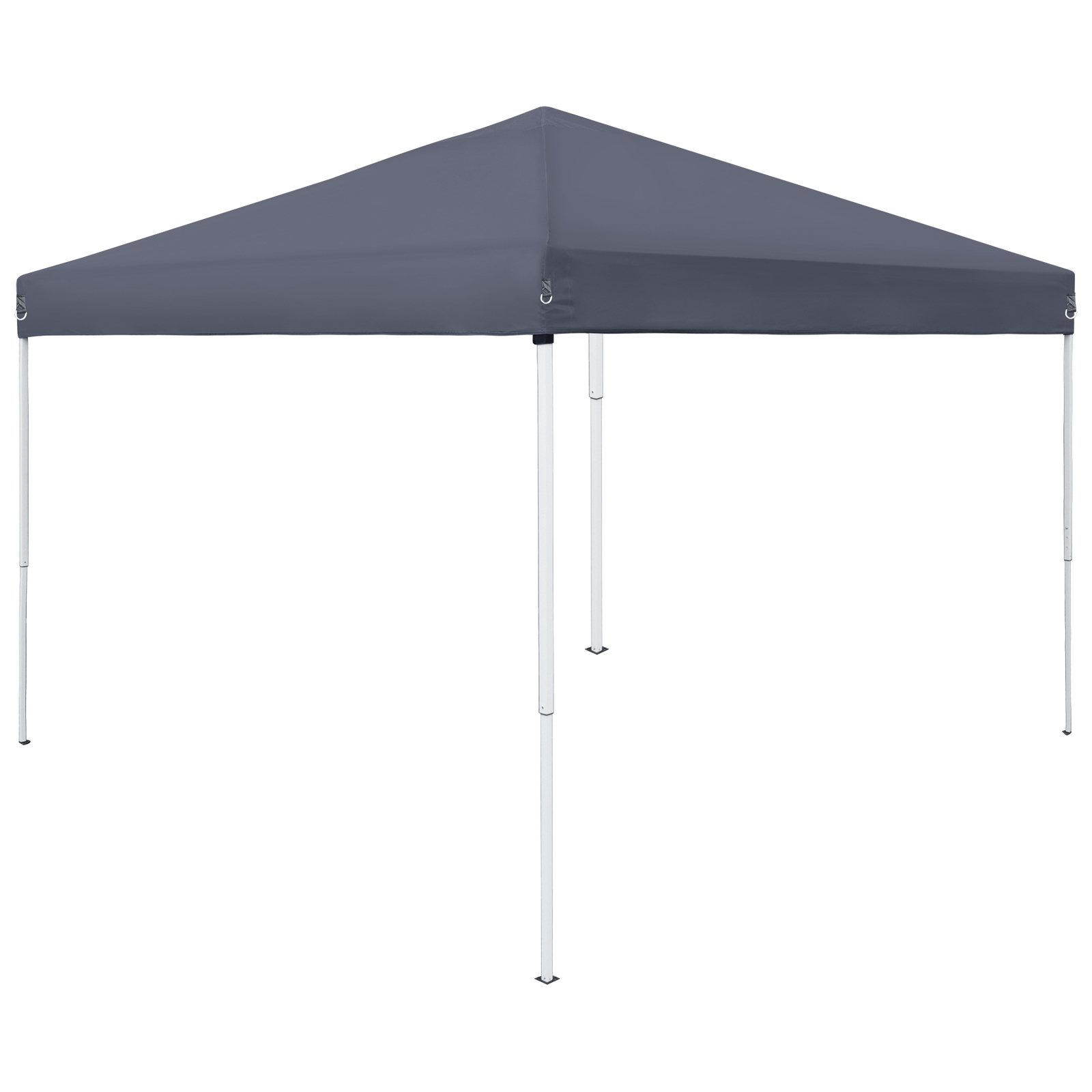 10 x 10 ' Canopy Tent Pop Up Adjustable Heights Instant Waterproof Shelter Grey gallery