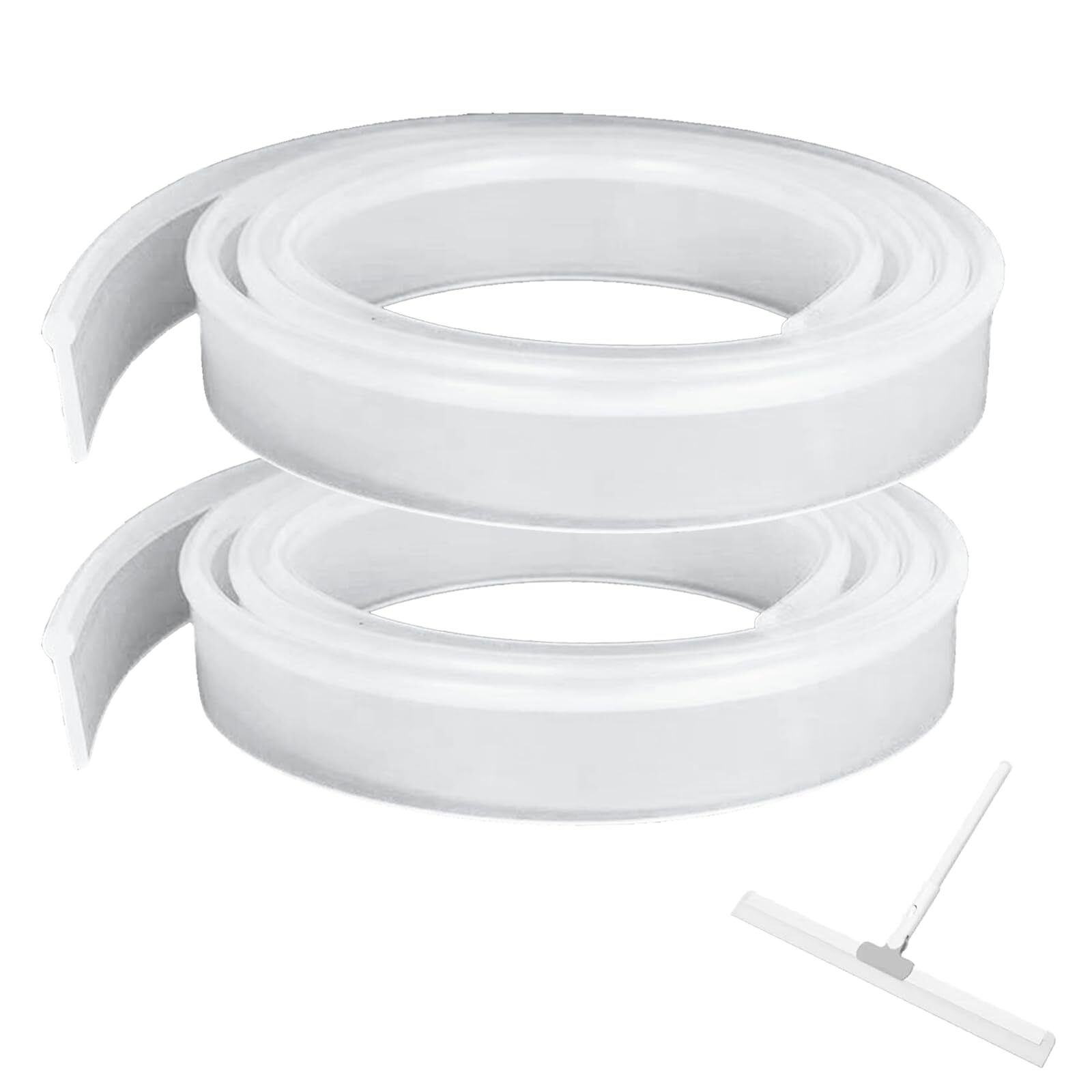 2 Pack 41 Inch Silicone Squeegee Replacement Rubber Blades for Glass Doors gallery