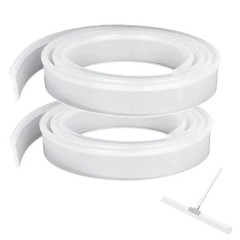 2 Pack 41 Inch Silicone Squeegee Replacement Rubber Blades for Glass Doors