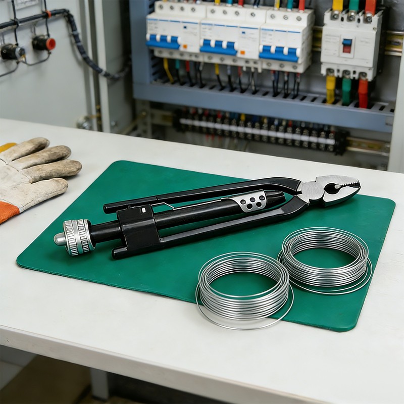 Safety Wire Plier Lock Wire Twisting Tool Winding For Aircraft & Auto Industry gallery