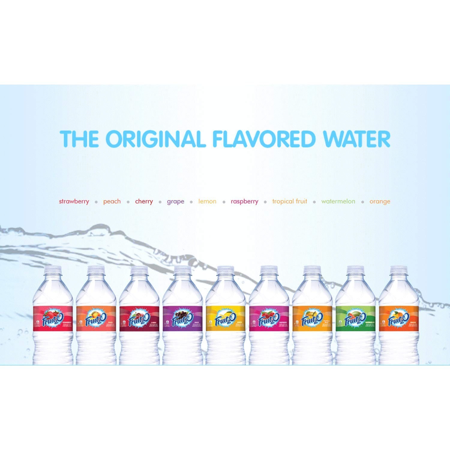 Fruit2O Zero Calorie Flavored Water, Strawberry, 6 Count (Pack of 4) gallery