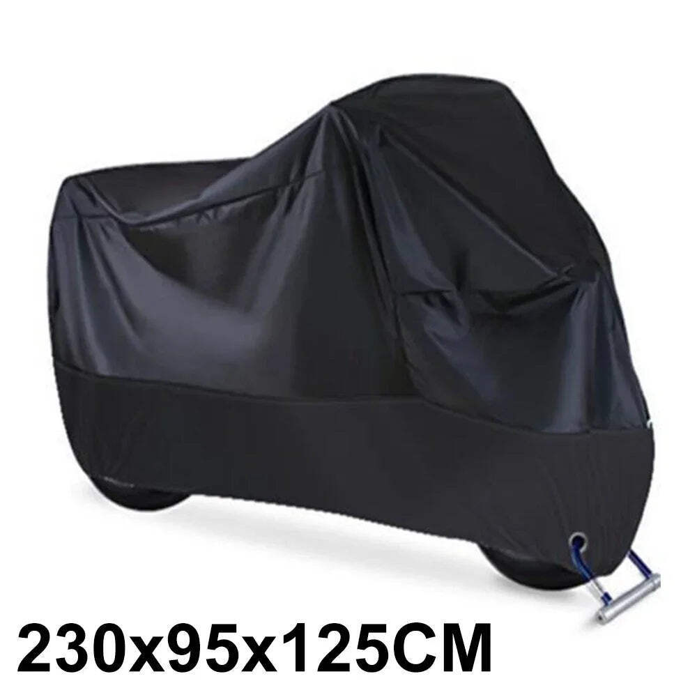 Motorcycle Cover Waterproof Outdoor Indoor Scooter Wear-resistant Fabric Motorbi gallery