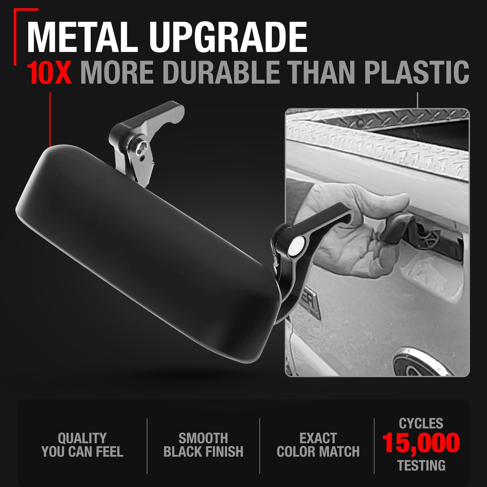 Tailgate Handle for Ford Ranger - Smooth Tailgate Handle gallery