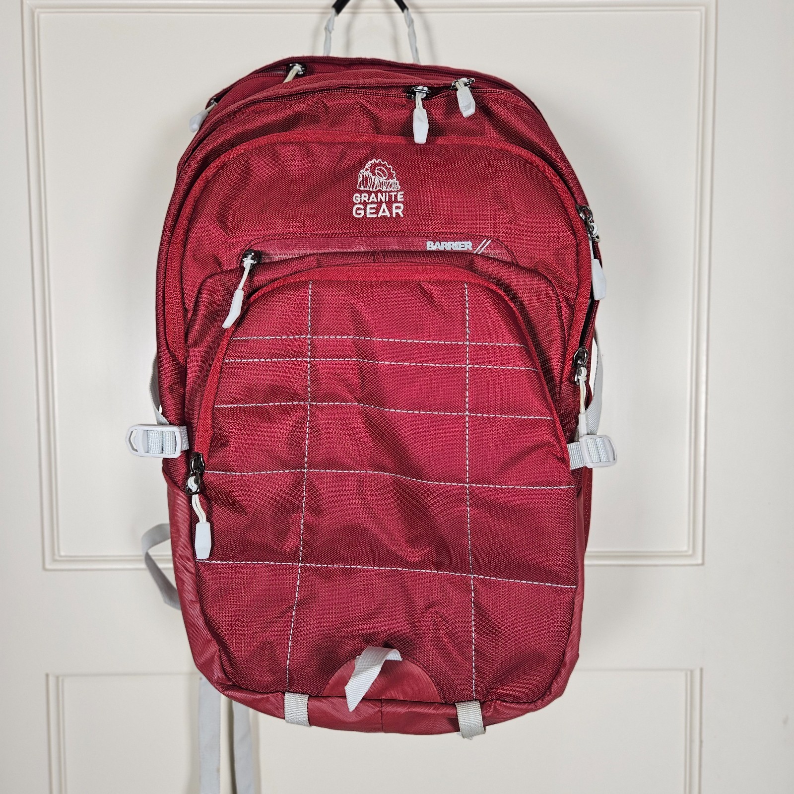 Granite Gear Barrier Red Computer Hiking Backpack Travel Camping Exploring