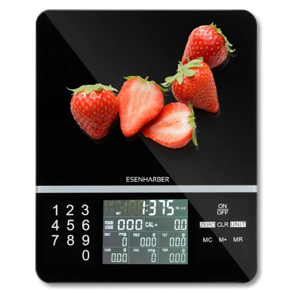 Digital Food Scale with Nutritional Calculator LCD Kitchen Scale Calorie Counter gallery
