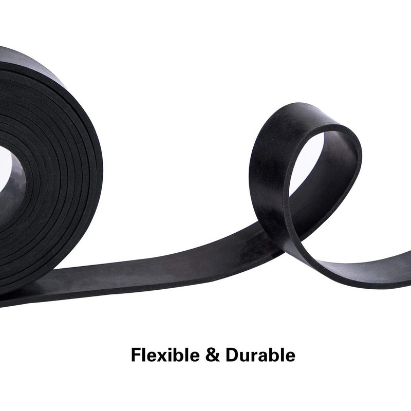 Solid Nitrile NBR Rubber Strip Flat Solid Gasket Oil Resistant Thick 3-10mm gallery