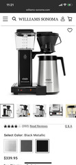 Moccamaster Drip Coffee Maker 10-cup