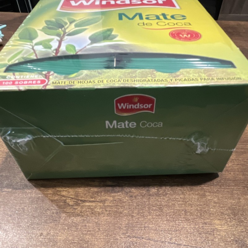 Windsor Mate de Coca Tea & Infusion Bagged Tea Bags Coca Flavor 100 Count 90g gallery